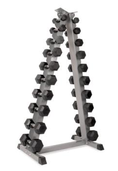Chrom Hantel Pyramide Aufbewahrungssystem
